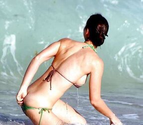 Gorgeous Swimsuit Oops by Voyeur TROC