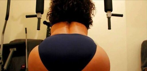 GIANT BUTT LYCRA SPEEDO SWIM SET GYM DONK EXERCISE SCREENS
