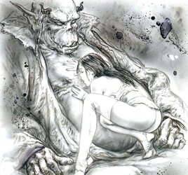 Them. Drawn Porn Art 20 - The Hottie and the Brute