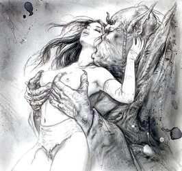 Them. Drawn Porn Art 20 - The Hottie and the Brute