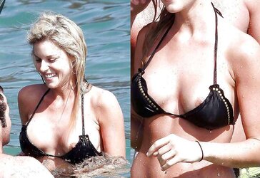Celeb wardrobe malfunction vol IIII upskirt down half-top