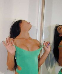 Kavith sidhu in front of mirror