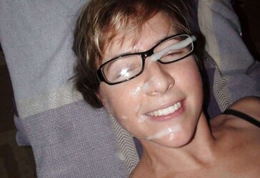 413 youthful jizz facial cumshot