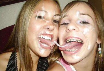 413 youthful jizz facial cumshot