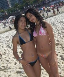 Swimsuit teenagers in Brazil