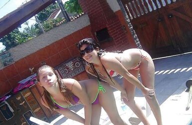 Swimsuit teenagers in Brazil