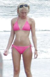Bikinis bathing suits hooter-slings plumper mature clothed teenager ginormous big