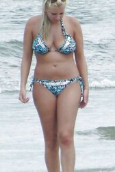 Bikinis bathing suits hooter-slings plumper mature clothed teenager ginormous big