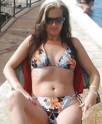 Bikinis bathing suits hooter-slings plumper mature clothed teenager ginormous big