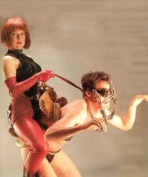 Domme and victim