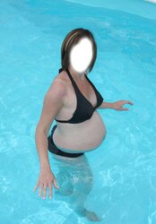 Me femme enceinte My wyfe pregnant
