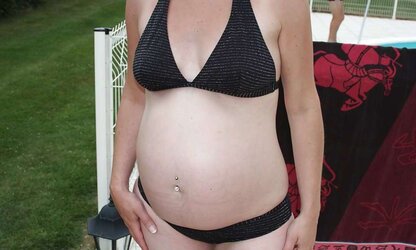 Me femme enceinte My wyfe pregnant