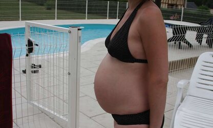 Me femme enceinte My wyfe pregnant
