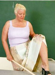 Dame schoolteacher 7.