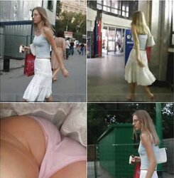 Cool Russians, Ukranians upskirted
