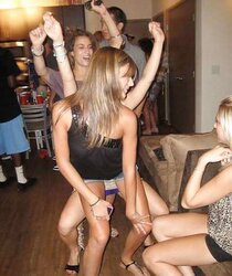 FaceBook G-String Glimpse