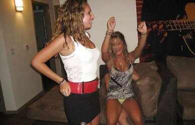 FaceBook G-String Glimpse