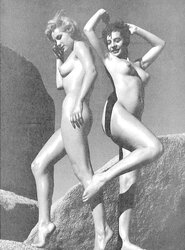 Uber-Cute vintage nymphs