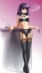 Smoking Fetish Drawing