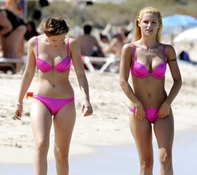 SUPER-NAUGHTY nymphs on the beach four u