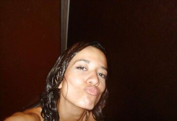 Ultra-Cute Teenager in the Shower