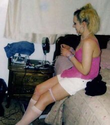 Super-Sexy Blondie Blow Mega-Bitch