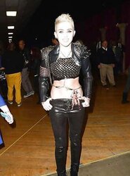 Giantess Miley Wears Her Gimps as Jewelry