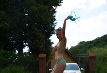 Teentits at the pool
