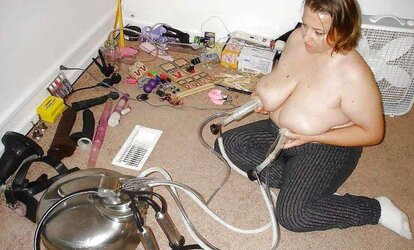 Machine milked SexSlaves set.