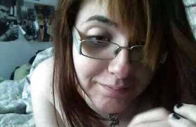 Kitten - Webchat 16 - Bare lying turns to rubbing