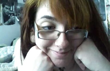 Kitten - Webchat 16 - Bare lying turns to rubbing