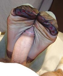 My Nylon Footjob gallery