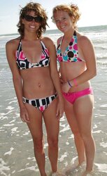 Bikini swimsuit brassiere plumper mature clothed teenager huge funbags