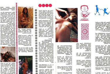 Vintage German Contact Magazine