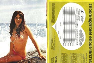 Vintage German Contact Magazine