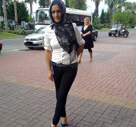 Turbanli arab asian turkish hijab