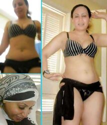 Withwithout hijab jilbab niqab hijab arab turban paki