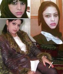 Withwithout hijab jilbab niqab hijab arab turban paki