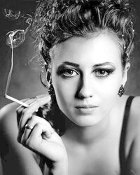 Damsels and Gals Smoking