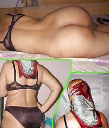 Butt Hole- hijab niqab jilbab arab turbanli tudung paki mallu