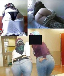 Butt Hole- hijab niqab jilbab arab turbanli tudung paki mallu