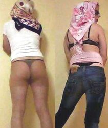 Butt Hole- hijab niqab jilbab arab turbanli tudung paki mallu