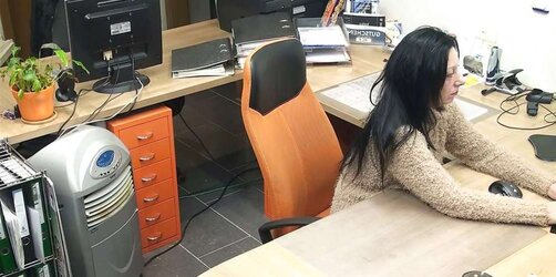 At work in office !!!