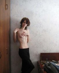 Mega-Slut 48: Promiscuous thin slut, smallish knockers