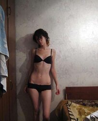 Mega-Slut 48: Promiscuous thin slut, smallish knockers