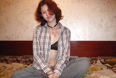 Mega-Slut 48: Promiscuous thin slut, smallish knockers