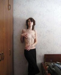 Mega-Slut 48: Promiscuous thin slut, smallish knockers