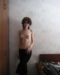 Mega-Slut 48: Promiscuous thin slut, smallish knockers