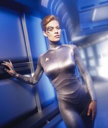 Jeri Ryan 7 of 9 Starlet Trek Voyager