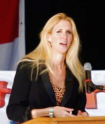 I just enjoy wanking off to Ann Coulter